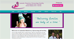 Desktop Screenshot of hannonsanfranciscoobgyn.com