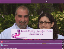 Tablet Screenshot of hannonsanfranciscoobgyn.com